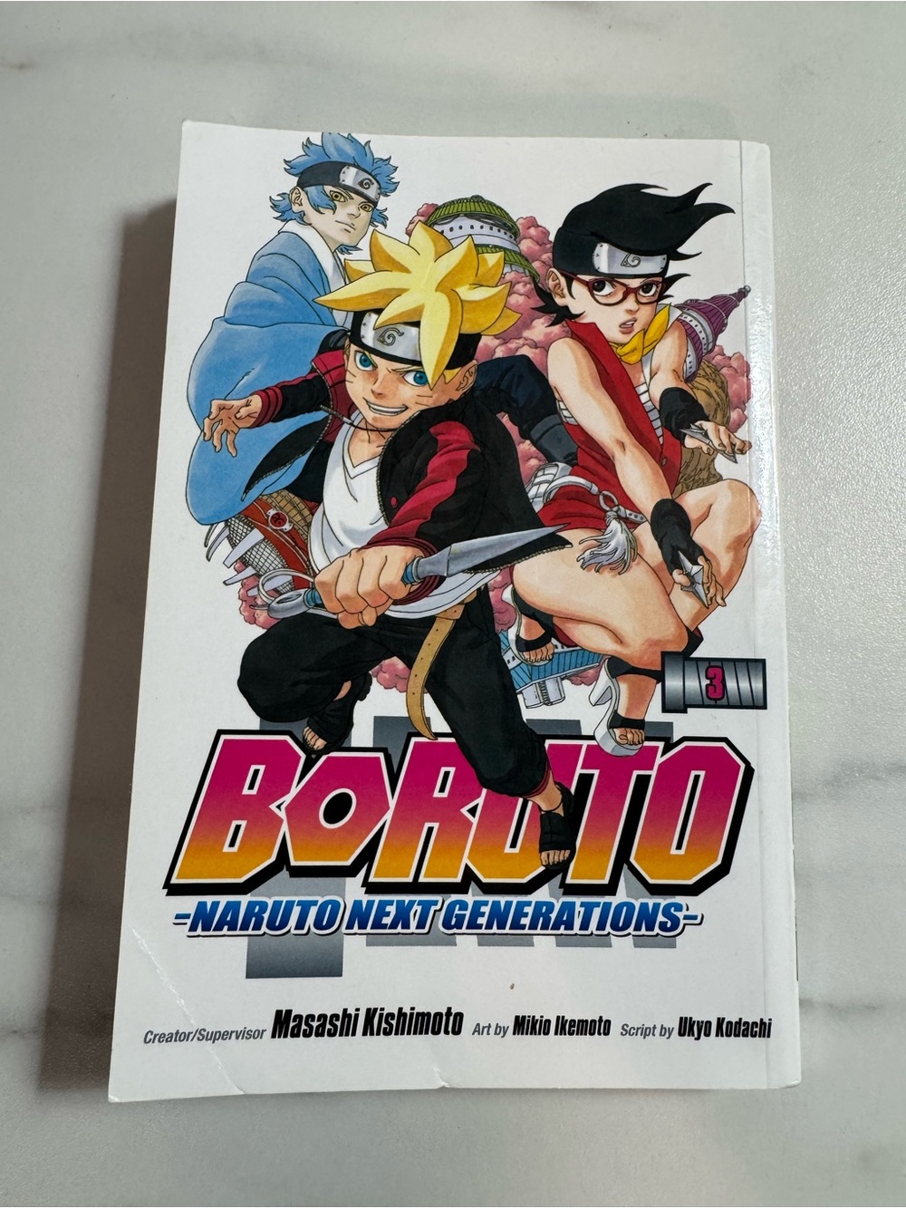 Boruto Naruto Next Generations Vol 3 Manga Masashi Kishimoto VIZ English